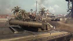 Armored Warfare - вид из танка